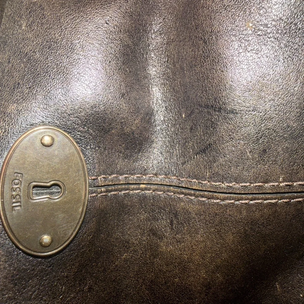 Vintage Elegant Black Leather Shoulder Bag